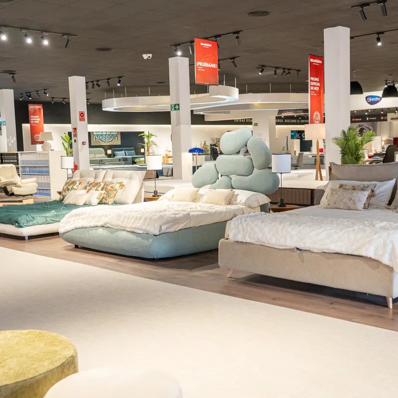 Showroom MiColchón Sofas & Beds El Viso, el mayor centro especializado en descanso de Europa